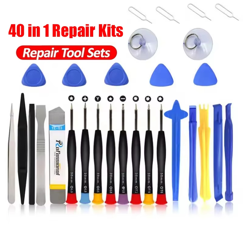 Tablet Accessories Set - 40-in-1 multifunctionele demontagetool voor telefoon, tablet,