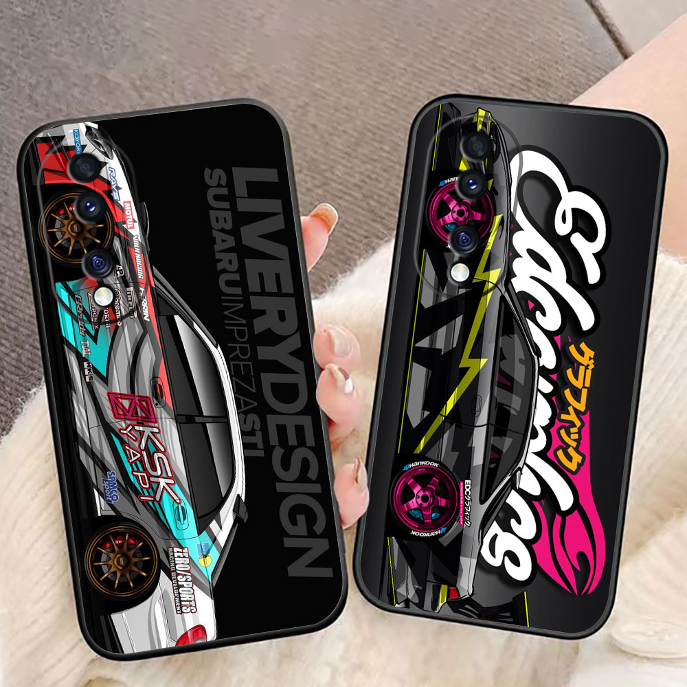 Vivo Y28 - Sportwagen Tokyo JDM Drift Telefoonhoesje voor