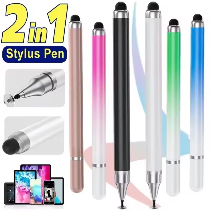 Tablet Ipad Accessories - 2-in-1 universele styluspen voor tablet, mobiel,