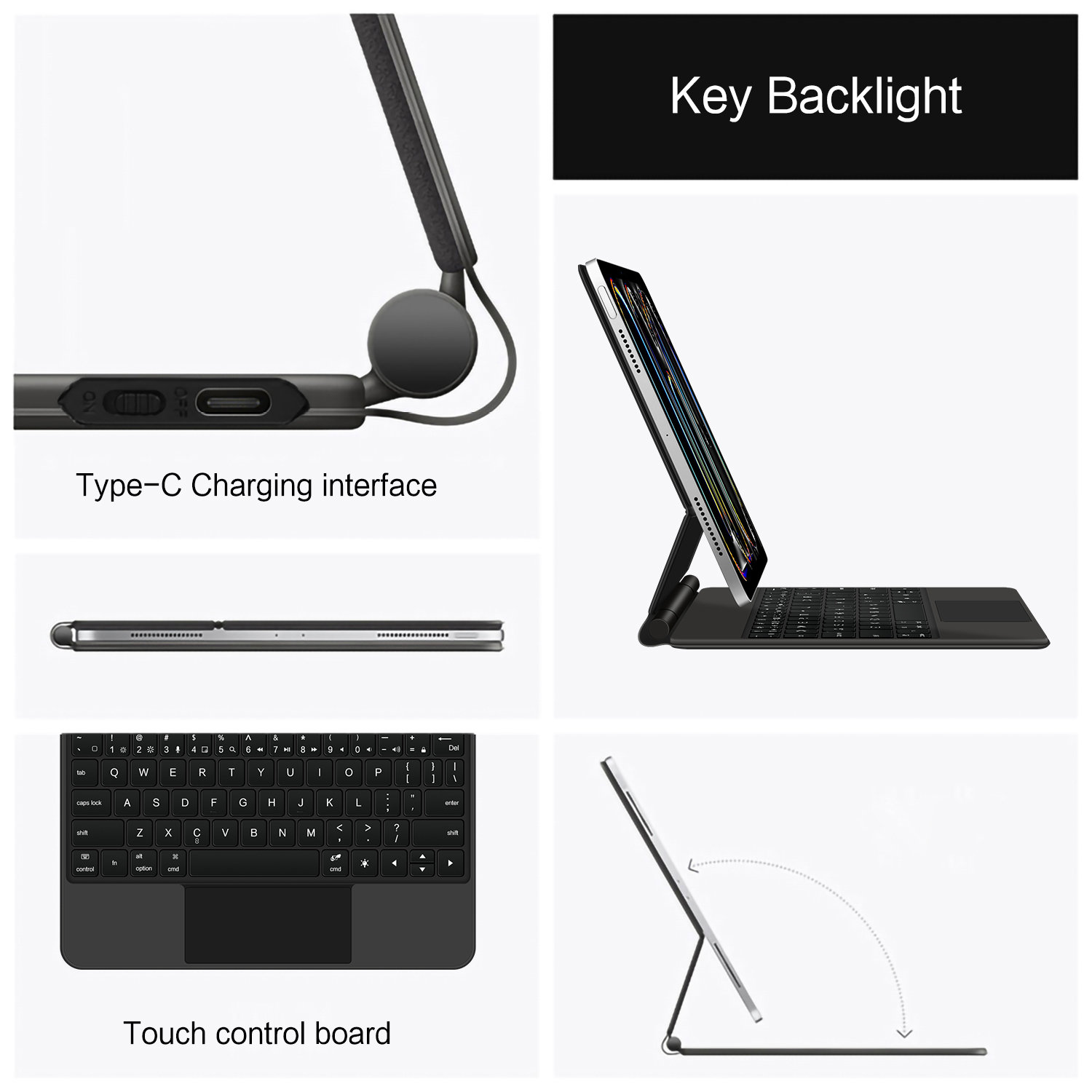 AJIUYU Magic Keyboard Folio Vo - Ipad Cover Folio recensie en prijs