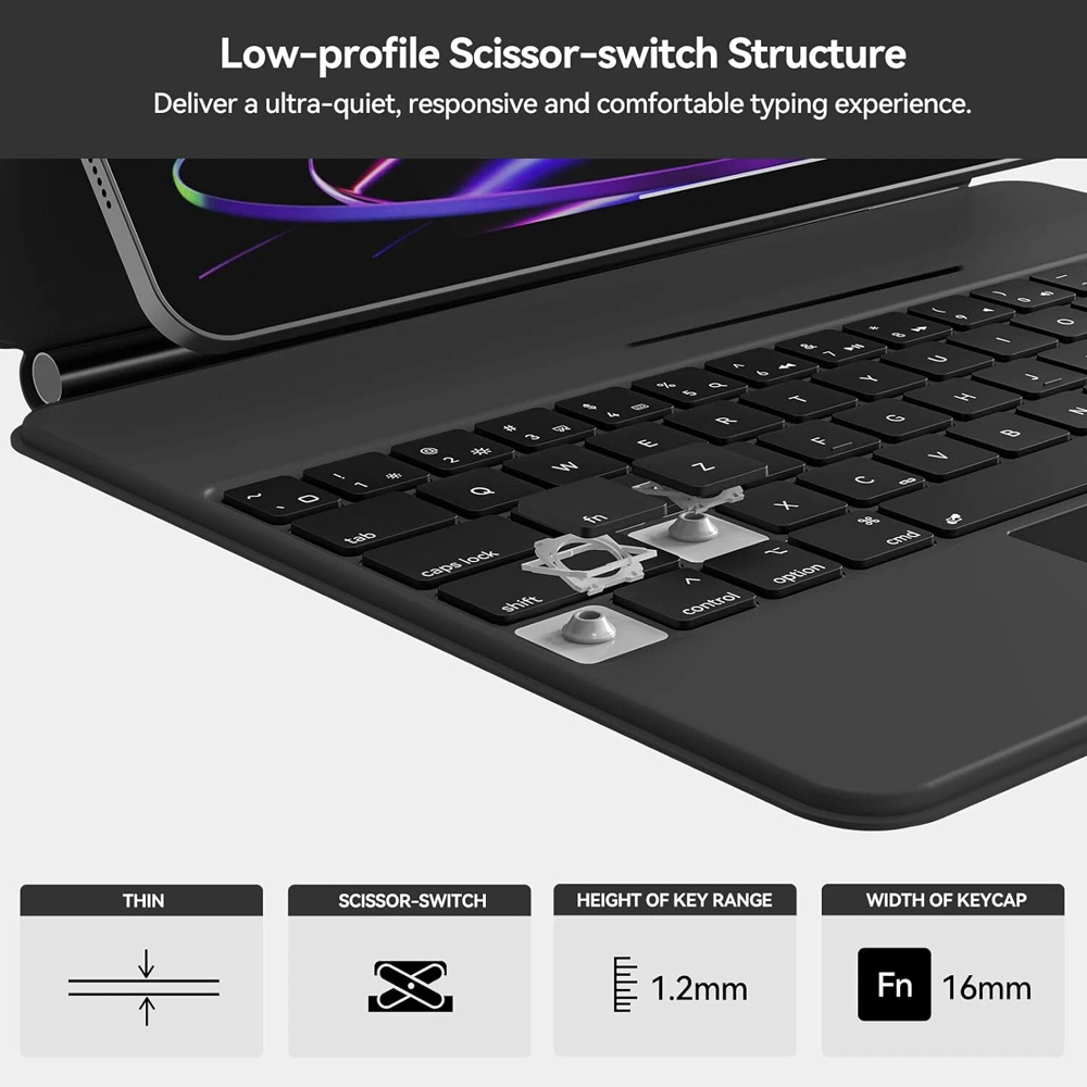 Bluetooth Magic Keyboard hoes  - Boox Tablet Accessories recensie en prijs