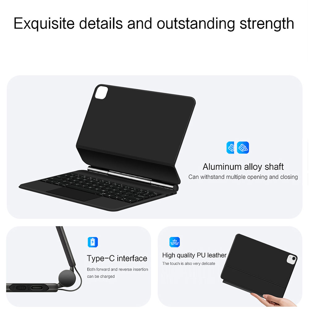 Magic Keyboard Case voor iPad  - Ipad Cover Folio recensie en prijs