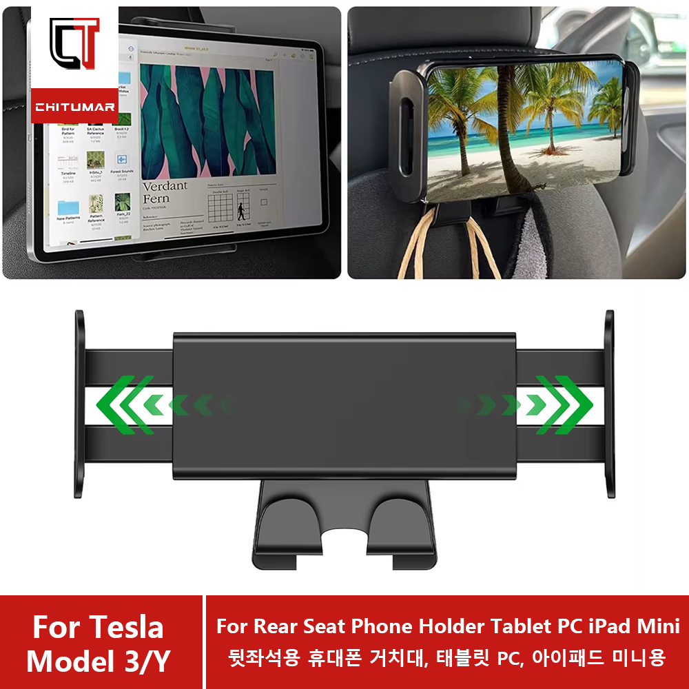 CT Houder voor tablet op hoofd - Tesla Tablet Accessories recensie en prijs