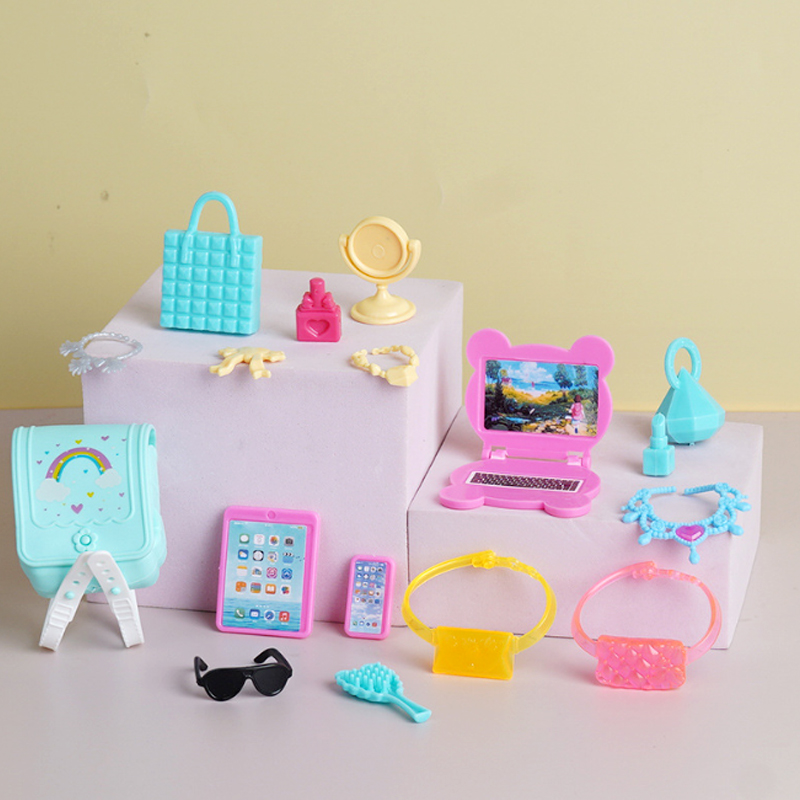 17-delige set grappige poppenh - Tablet Accessories Set recensie en prijs