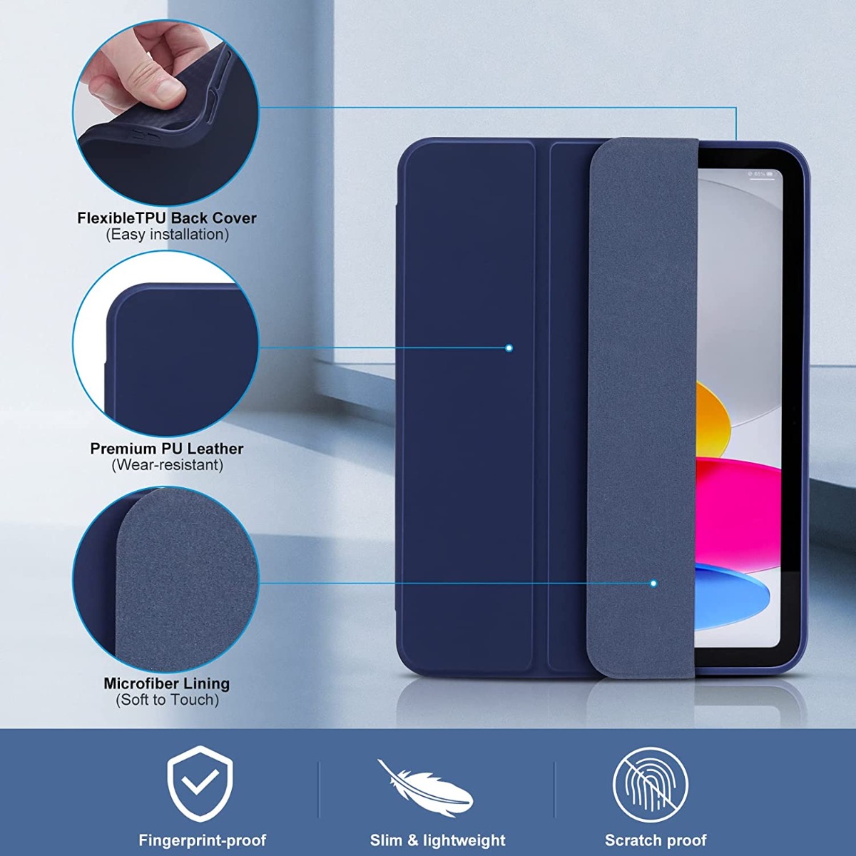 Met potloodhouder Funda voor I - Ipad Cover Folio recensie en prijs