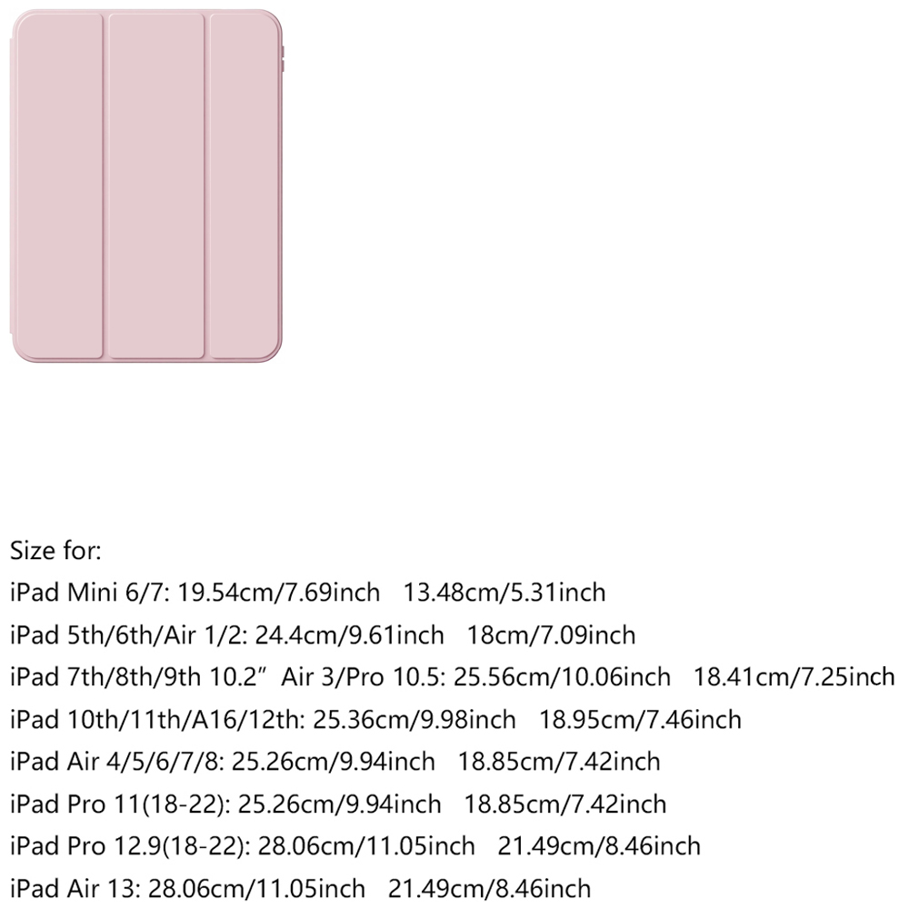 Zachte TPU-achterkant voor iPa - Ipad Cover Folio recensie en prijs