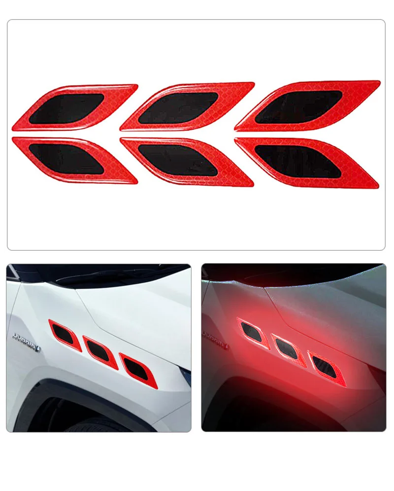 6 stks/set Auto Reflecterende  - Tablet Accessories Set recensie en prijs